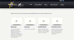 Desktop Screenshot of hamblenmusic.com